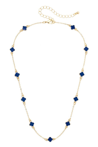 Margaret Dainty Clover Necklace - Annie Jack TX