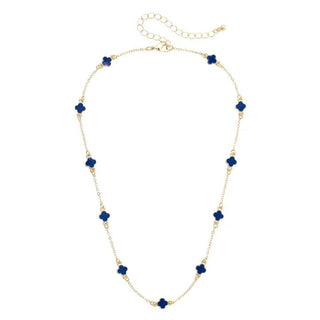 Margaret Dainty Clover Necklace - Annie Jack TX