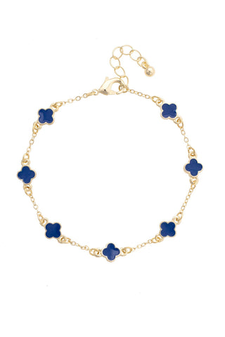 Margaret Dainty Clover Bracelet - Annie Jack TX