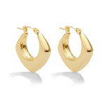 Wide Hinge Closure Earring - Annie Jack TX