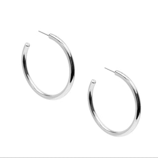 Large Chunky Hoop Earring in Multiple Finishes - Annie Jack TX