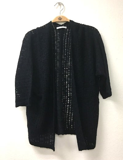 Crochet Open Front Cardigan - Annie Jack TX