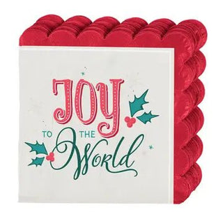 Joy To The World Paper Napkins - Annie Jack TX