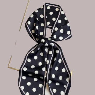 Polka Dot Large Twilly Scarf - Annie Jack TX