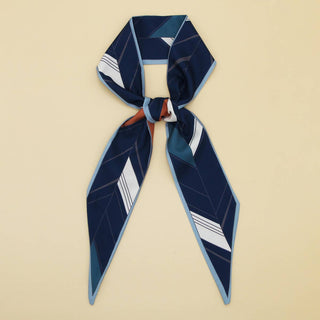 Navy Geometric Twilly - Annie Jack TX