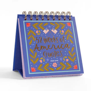 52 Weeks of America Quotes Calendar - Annie Jack TX