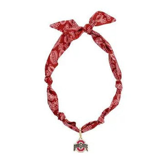 Ohio State Buckeyes Logo Bandana Scarf - Annie Jack TX