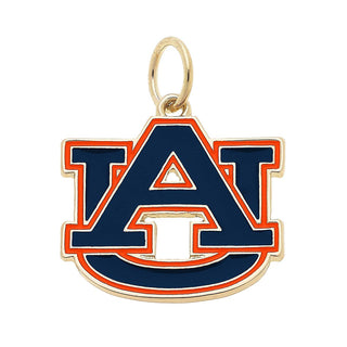 Auburn Tigers Enamel Logo Charm - Annie Jack TX