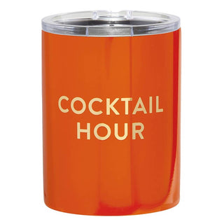 Stainless Steel DOF Tumbler - Cocktail Hour - Annie Jack TX