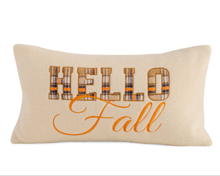 "Hello Fall" Pillow - Annie Jack TX