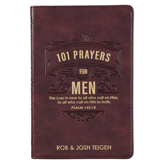 101 Prayers for Men Faux Leather - Annie Jack TX