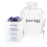 Amethyst Candle - Annie Jack TX