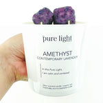 Amethyst Candle - Annie Jack TX