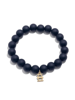 Matte Beaded Stretch Bracelet - Annie Jack TX