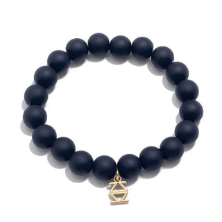 Chunky Matte Bead Stretch Bracelet - Color - Annie Jack TX