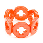Resin Clover Stretch Bracelet - Annie Jack TX