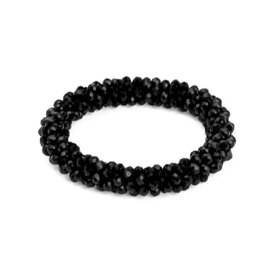 Woven Crystal Stretch Bracelet - Annie Jack TX