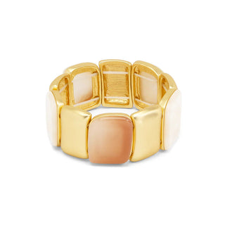Estelle Block Stretch Bracelet - Annie Jack TX