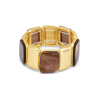 Estelle Block Stretch Bracelet - Annie Jack TX