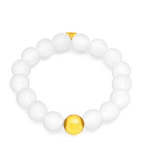 Embellished Glassbead Stretch Bracelet - Annie Jack TX