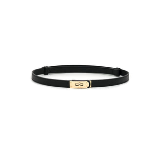 Thin Belt with Gold Latch