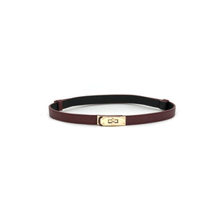 Thin Belt with Gold Latch