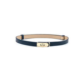 Thin Belt with Gold Latch