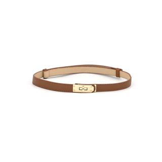 Thin Belt with Gold Latch