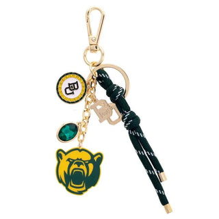 Baylor Bears Cluster Bag Charm in Green - Annie Jack TX