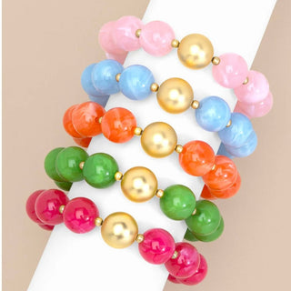 Glossy Resin Bracelet - Annie Jack TX