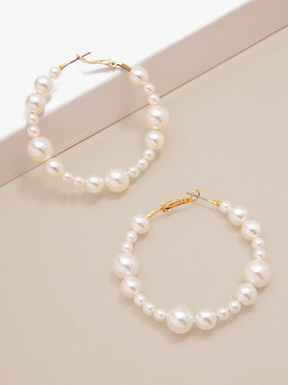Beaded Pearl Earring - Annie Jack TX