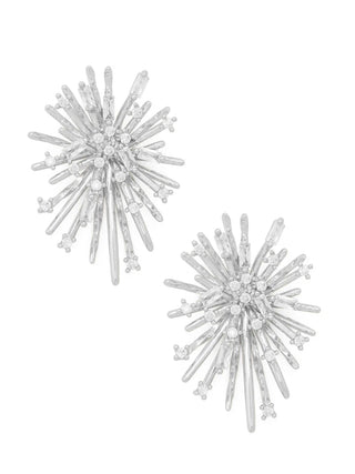 Crystal Starburst Stud Earring - Annie Jack TX