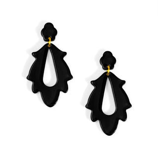 Resin Flame Drop Earring Jewelry - Annie Jack TX