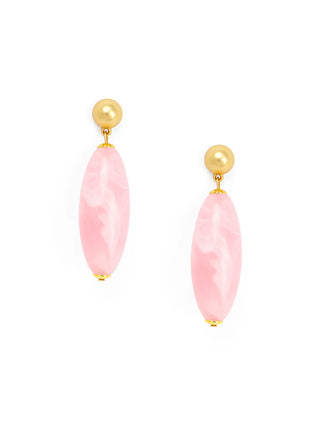 Glossy Resin Bead Drop Earring - Annie Jack TX