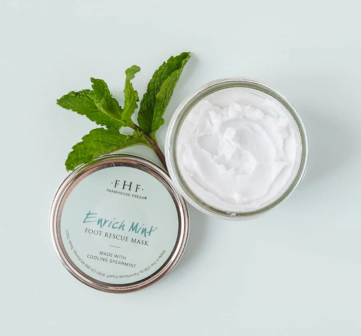 Enrich Mint Foot Rescue Mask 3 oz - Annie Jack TX