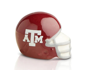 Nora Fleming Texas A&M Helmet Mini - Annie Jack TX