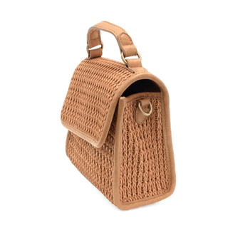 Freya Top Handle Flap Crossbody Braided Bag - Annie Jack TX