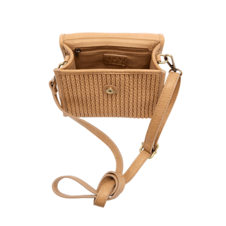 Freya Top Handle Flap Crossbody Braided Bag - Annie Jack TX