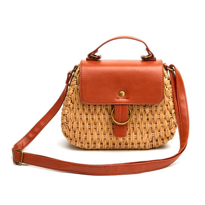 Woven Harbor Handbag - Annie Jack TX