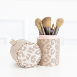 Brush Holder Leopard - Annie Jack TX