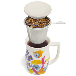 Tea Forte's Volaré Fiore Steeping Cup with Infuser - Annie Jack TX