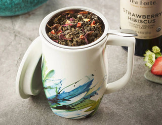 Tea Forte Fiore Blue Agave Cup - Annie Jack TX