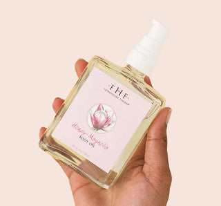 Honey-Magnolia Body Oil 4 oz - Annie Jack TX