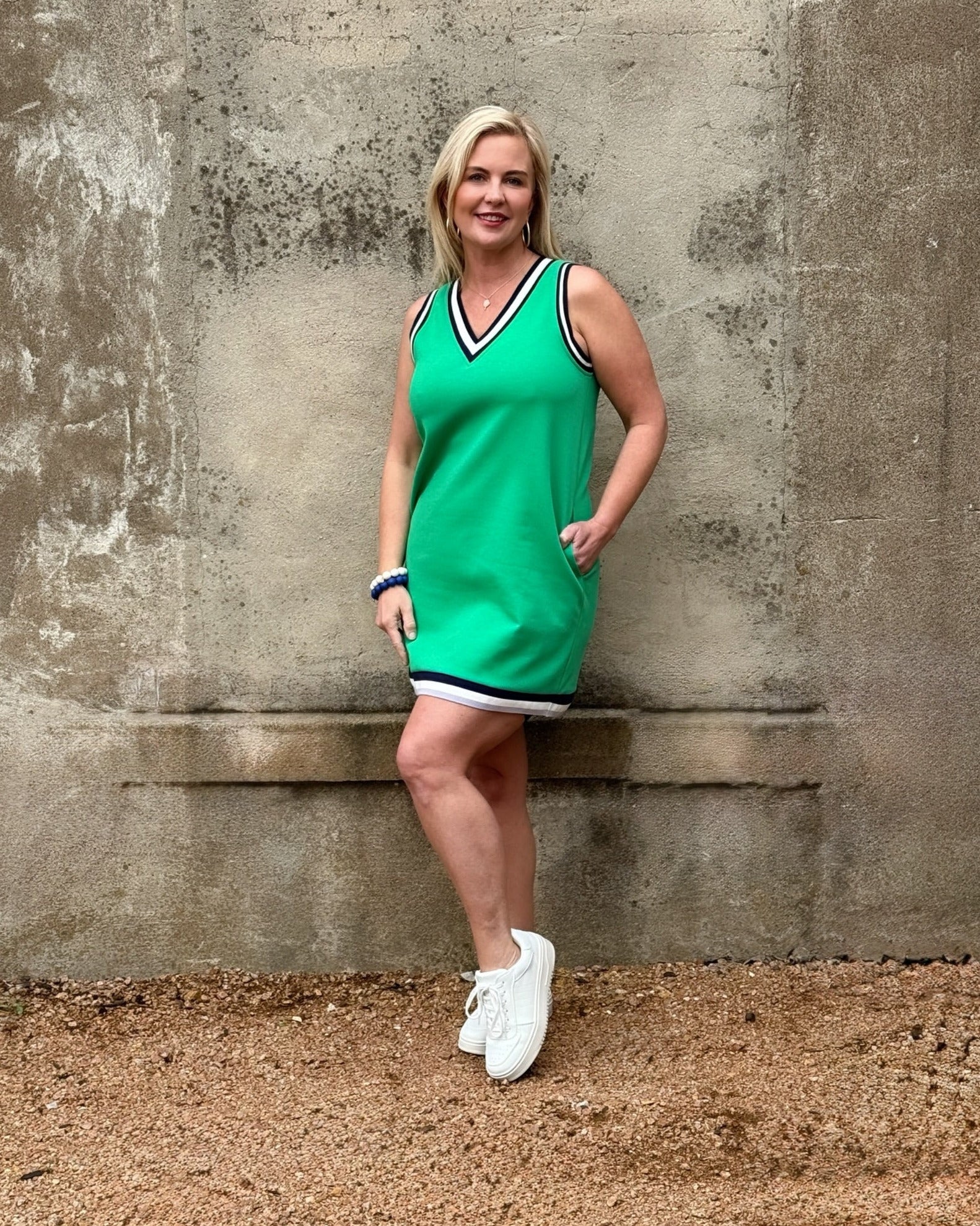 Sleeveless Athletic Dress - Annie Jack TX