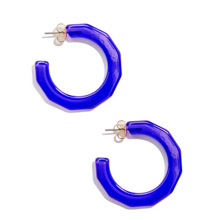 Small Textured Hoop Earring - Annie Jack TX
