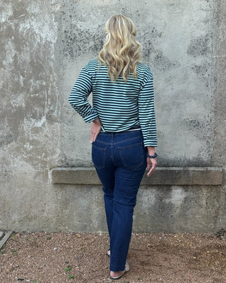 The Everyday Coastal Striped Top - Annie Jack TX