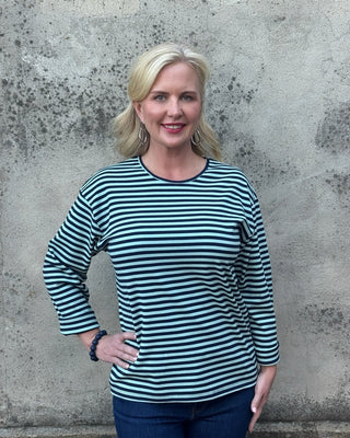 The Everyday Coastal Striped Top - Annie Jack TX