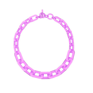 Colorful Resin Cable Necklace - Annie Jack TX