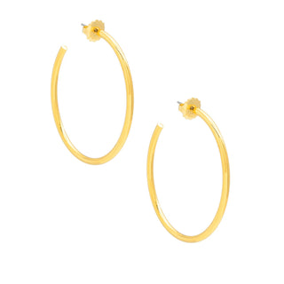 Medium Thin Hoop Earring - Annie Jack TX