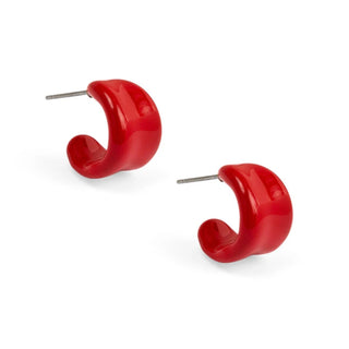 Mini Curl Huggie Earring - Annie Jack TX